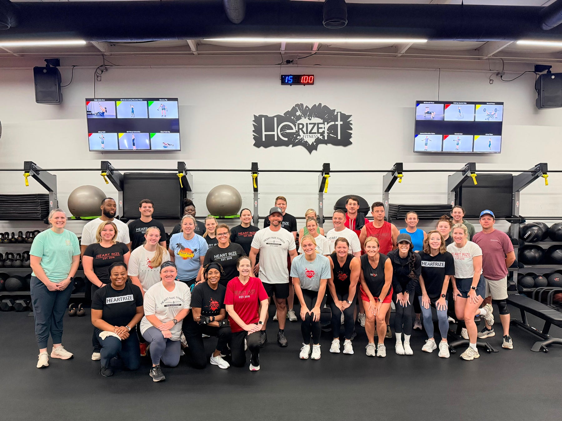 Heart Rize training floor
